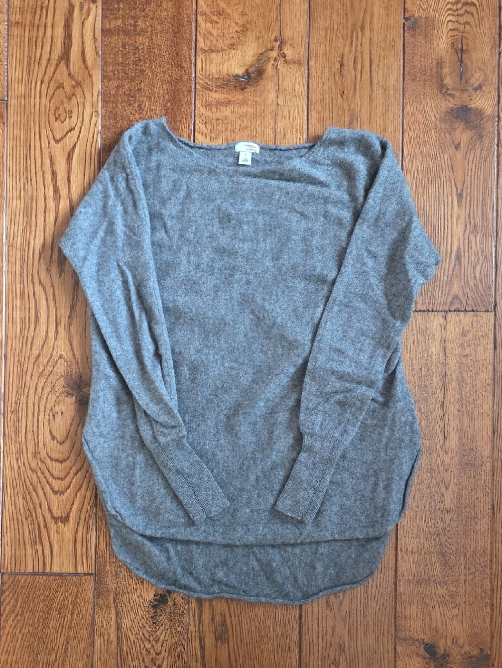 Halogen Heather Gray Cashmere Sweater